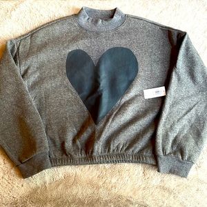 Old Navy Heart Sweatshirt